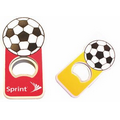 Jumbo Size Soccer Ball Magnetic Bottle Opener